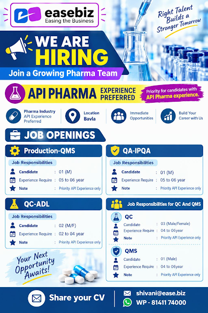 Peasebiz Pharma Jobs 2026