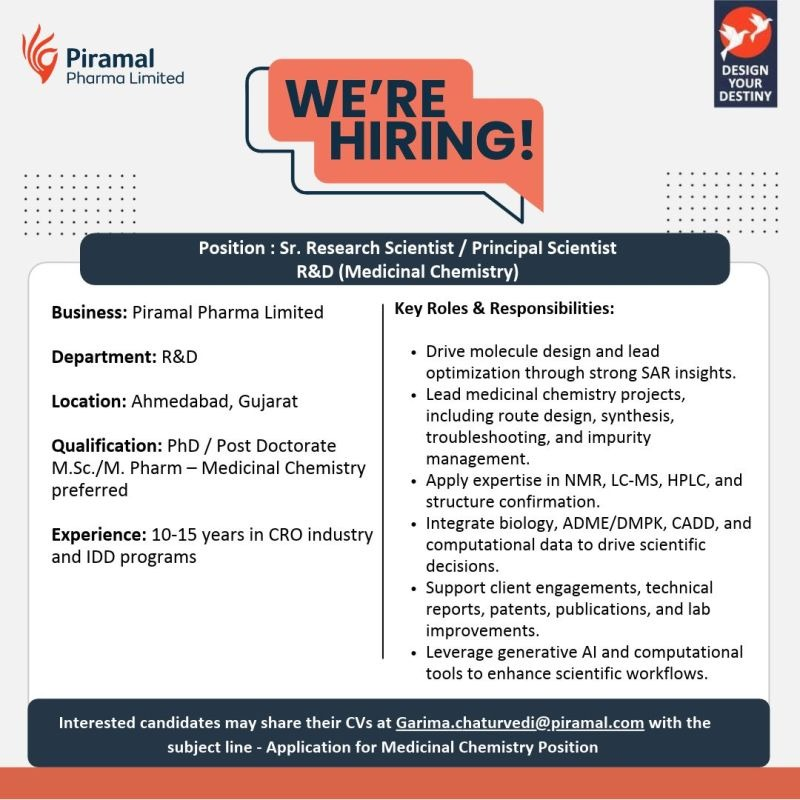 Piramal Pharma Jobs 2026