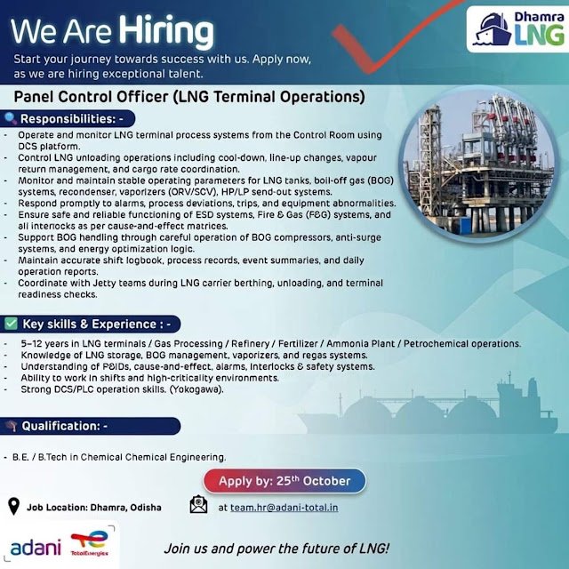 Dhamra LNG Hiring
