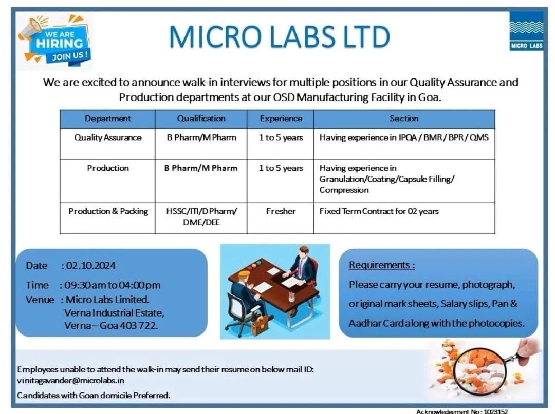 Micro Labs Limited