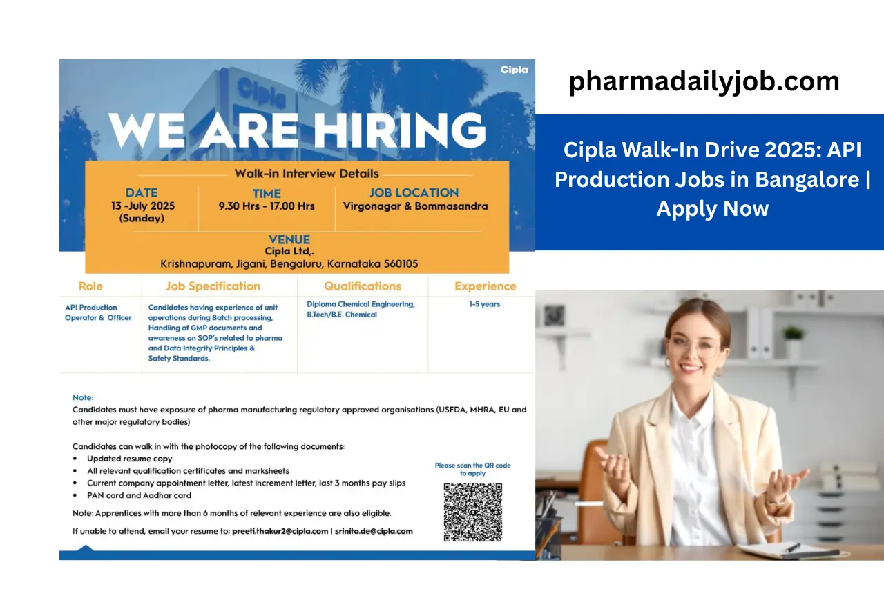 Cipla Walk-In Drive 2025