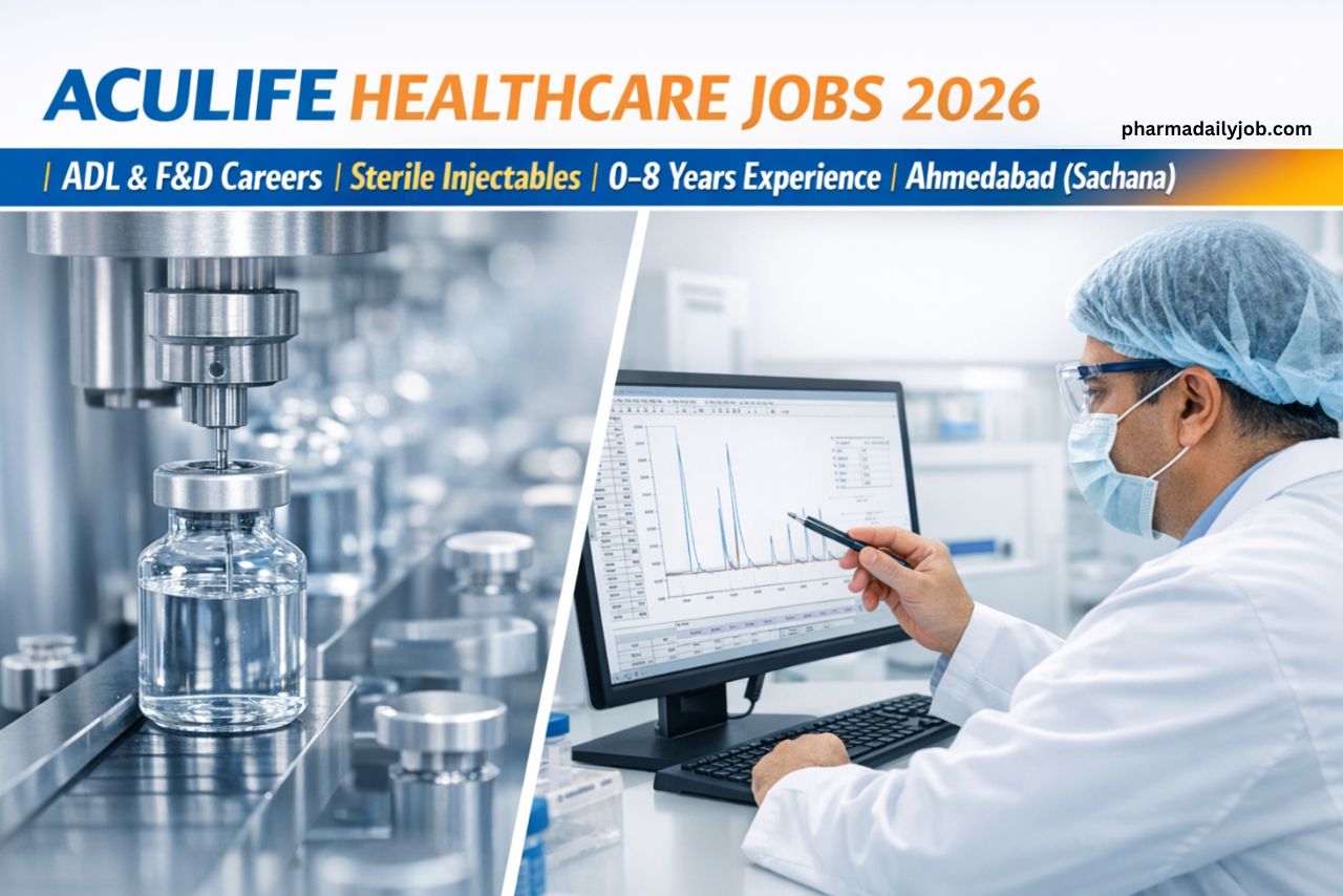 Aculife Healthcare Jobs