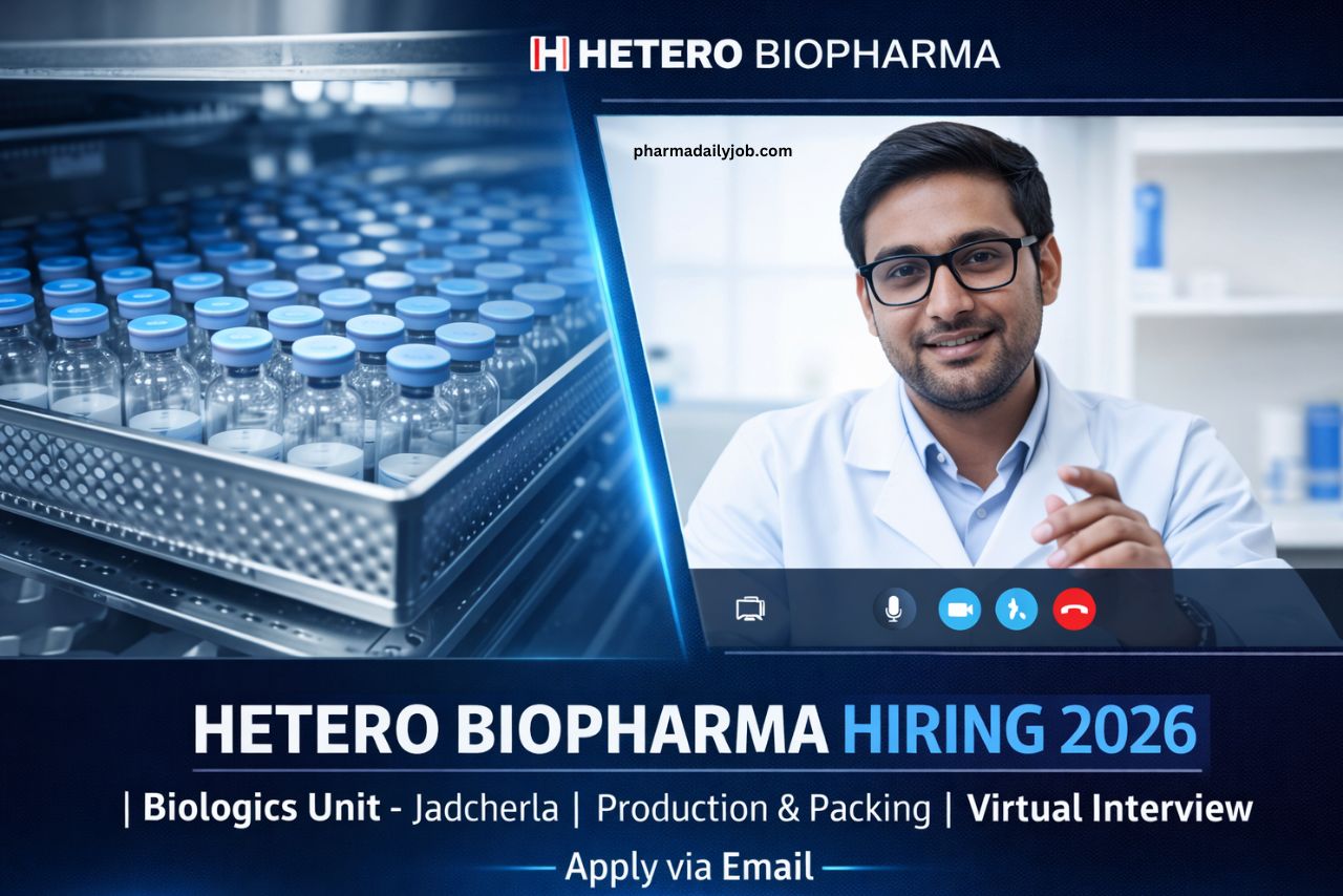 Hetero Biopharma Hiring