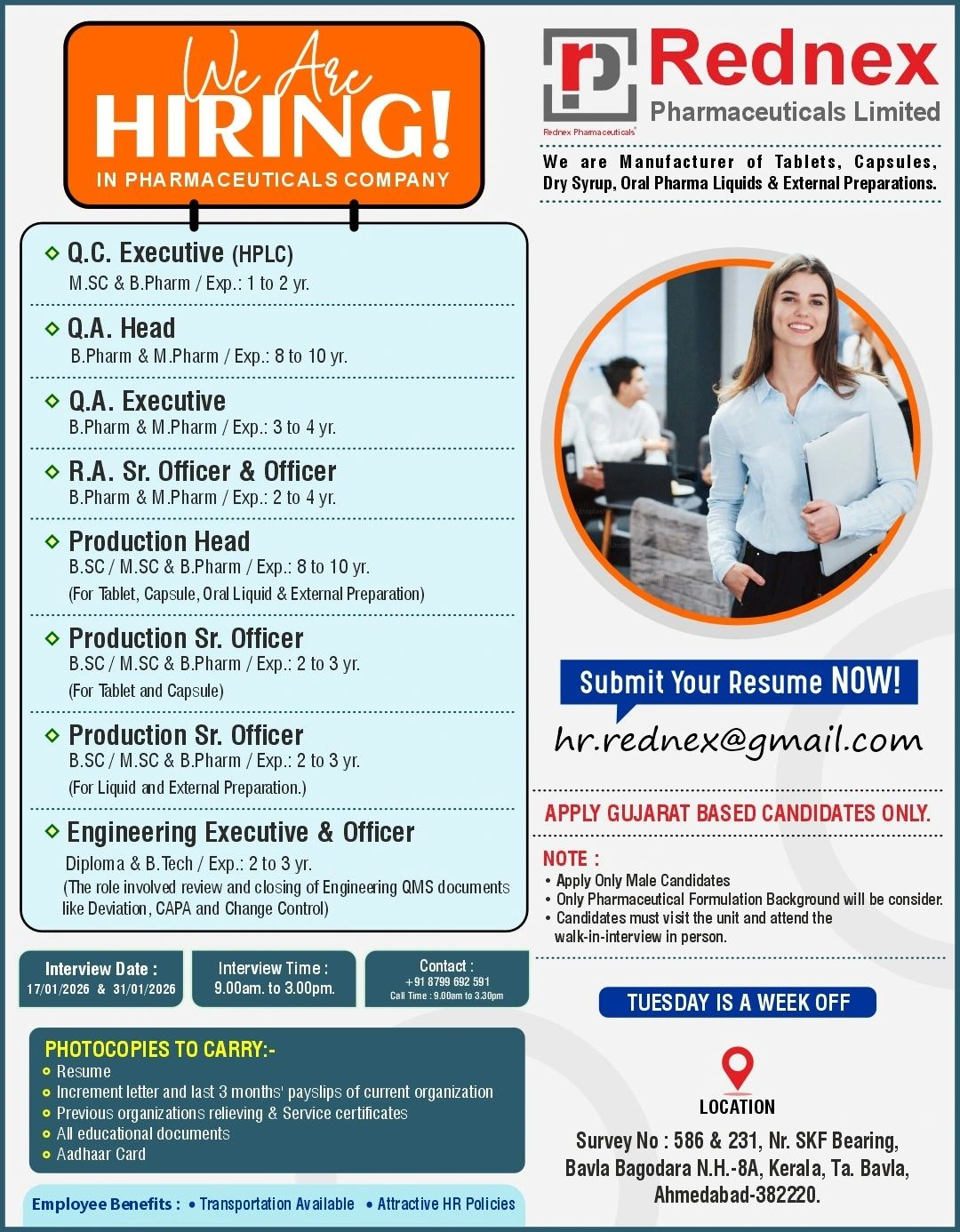 Rednex Pharmaceuticals Limited