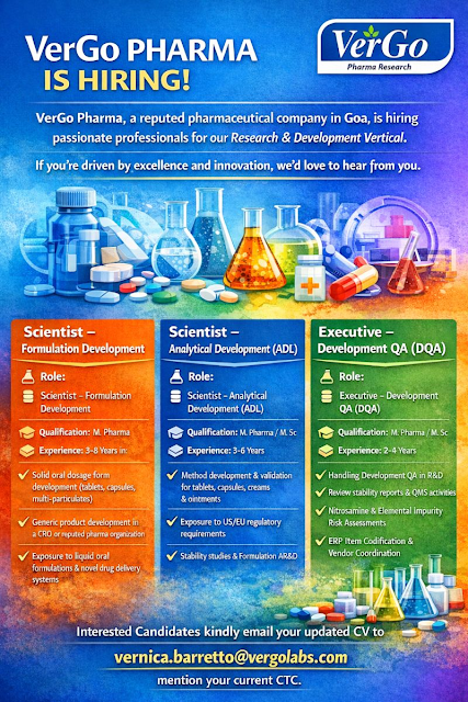 VerGo Pharma Hiring