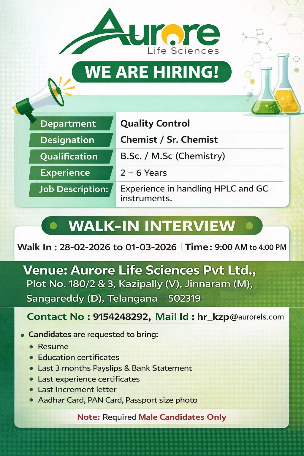 Aurore Life Sciences