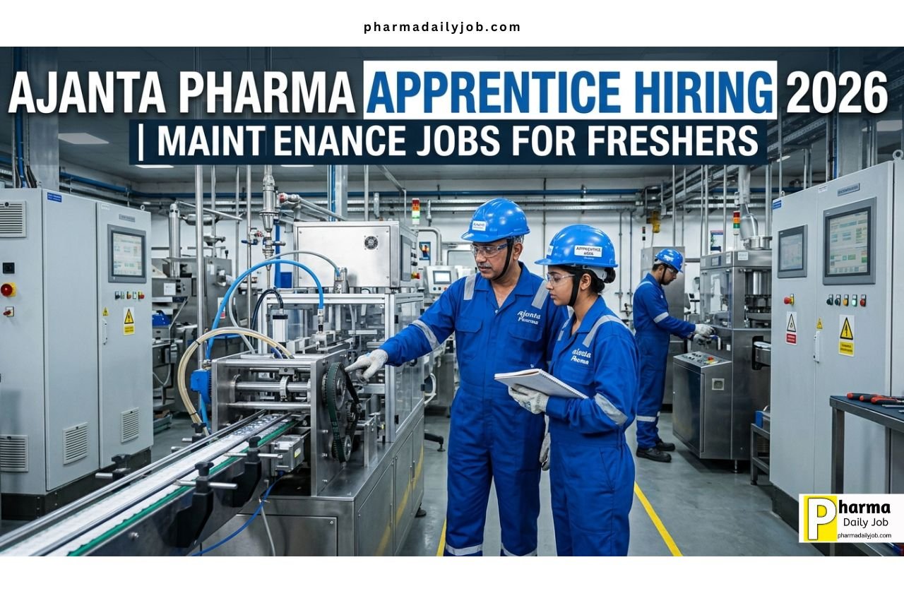 Ajanta Pharma Apprentice Hiring