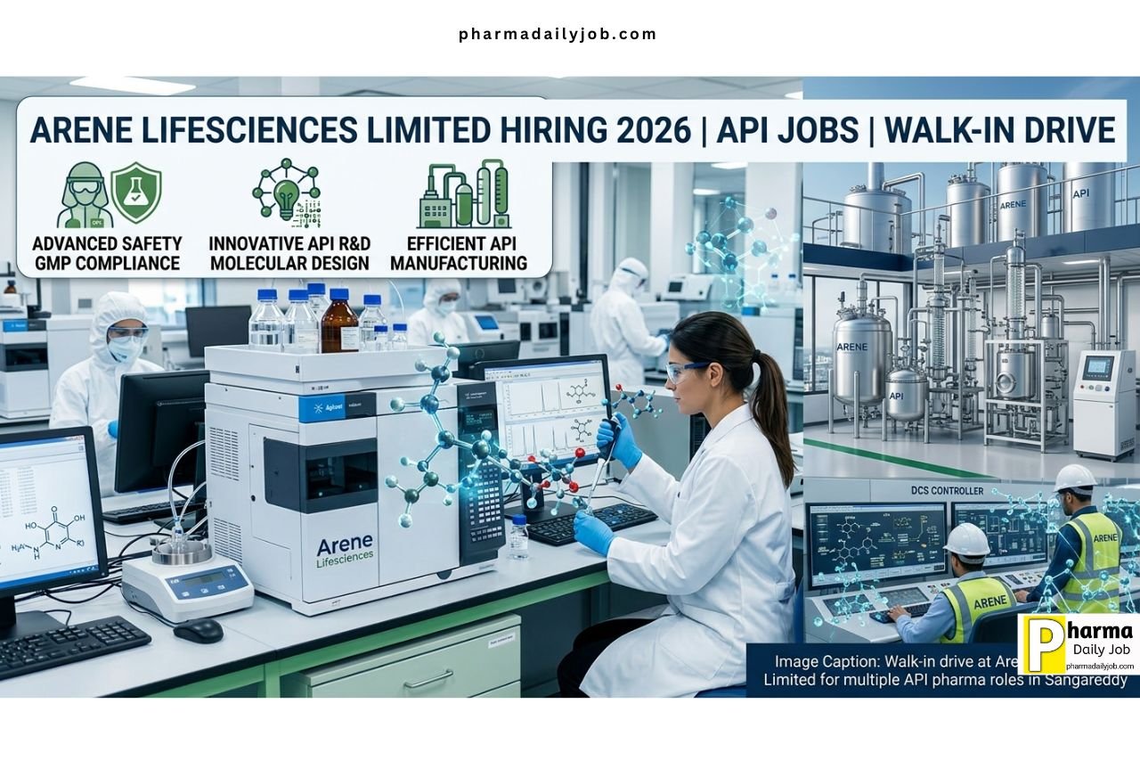 Arene Lifesciences Limited Walk-in 2026