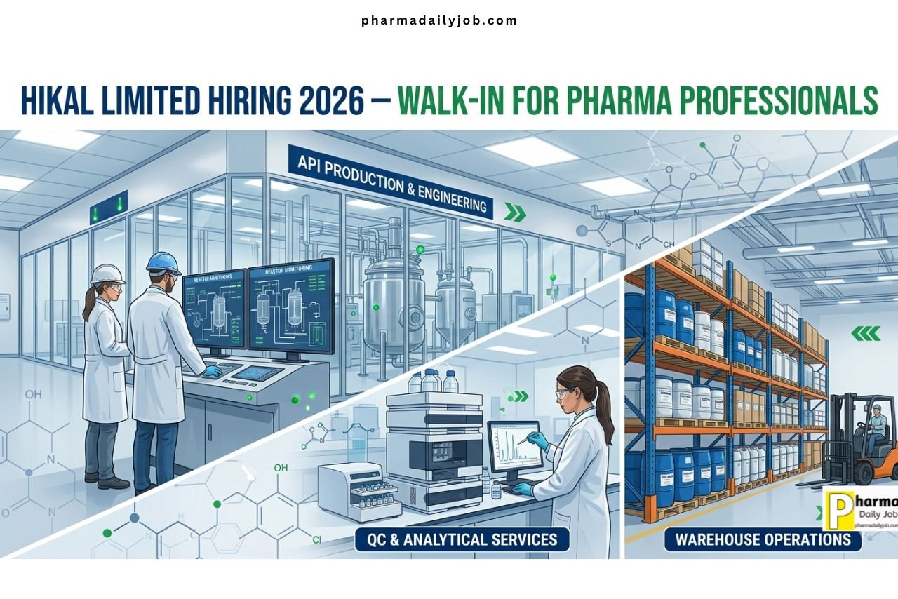 Hikal Limited Hiring