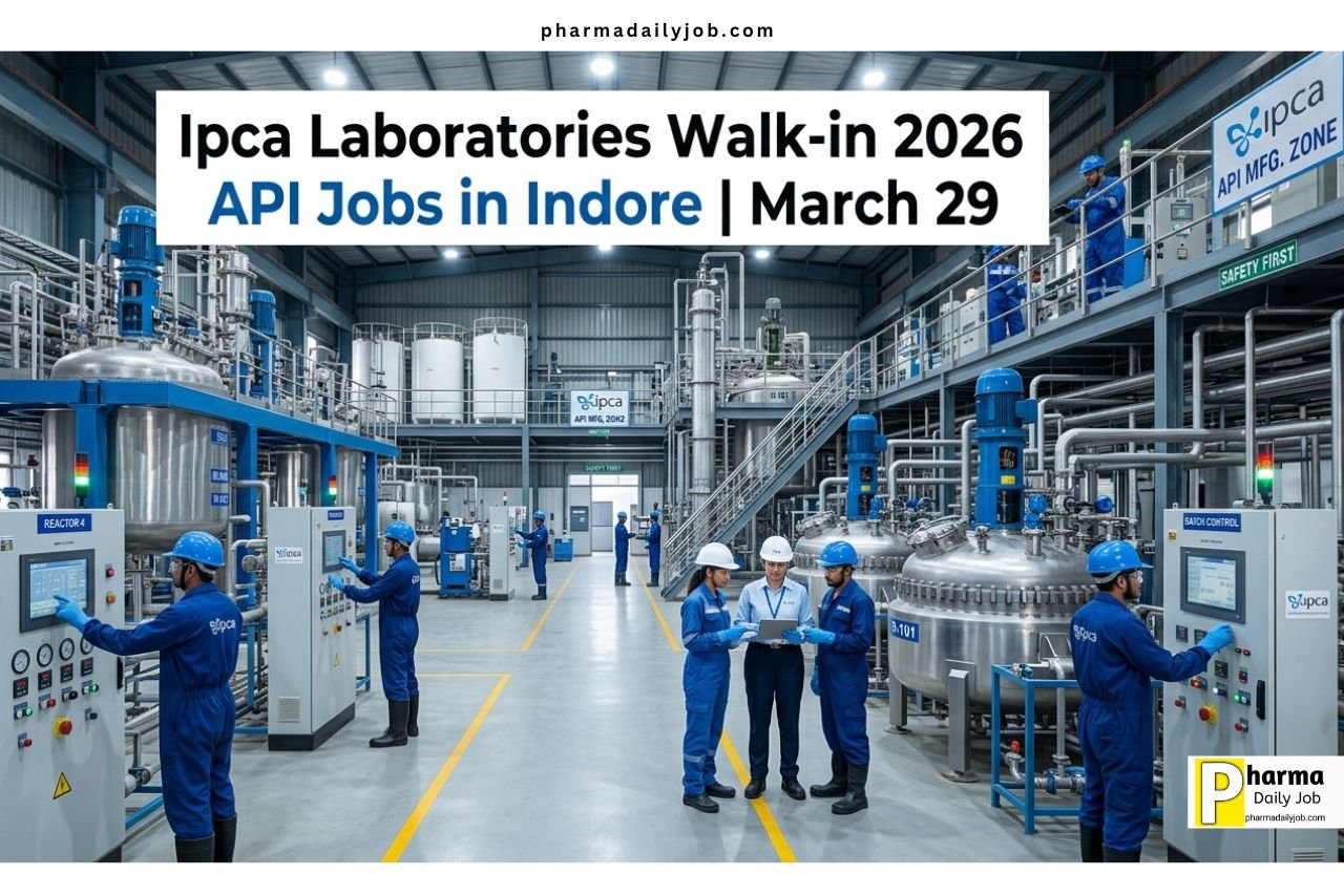 Ipca Laboratories Walk-in Interview