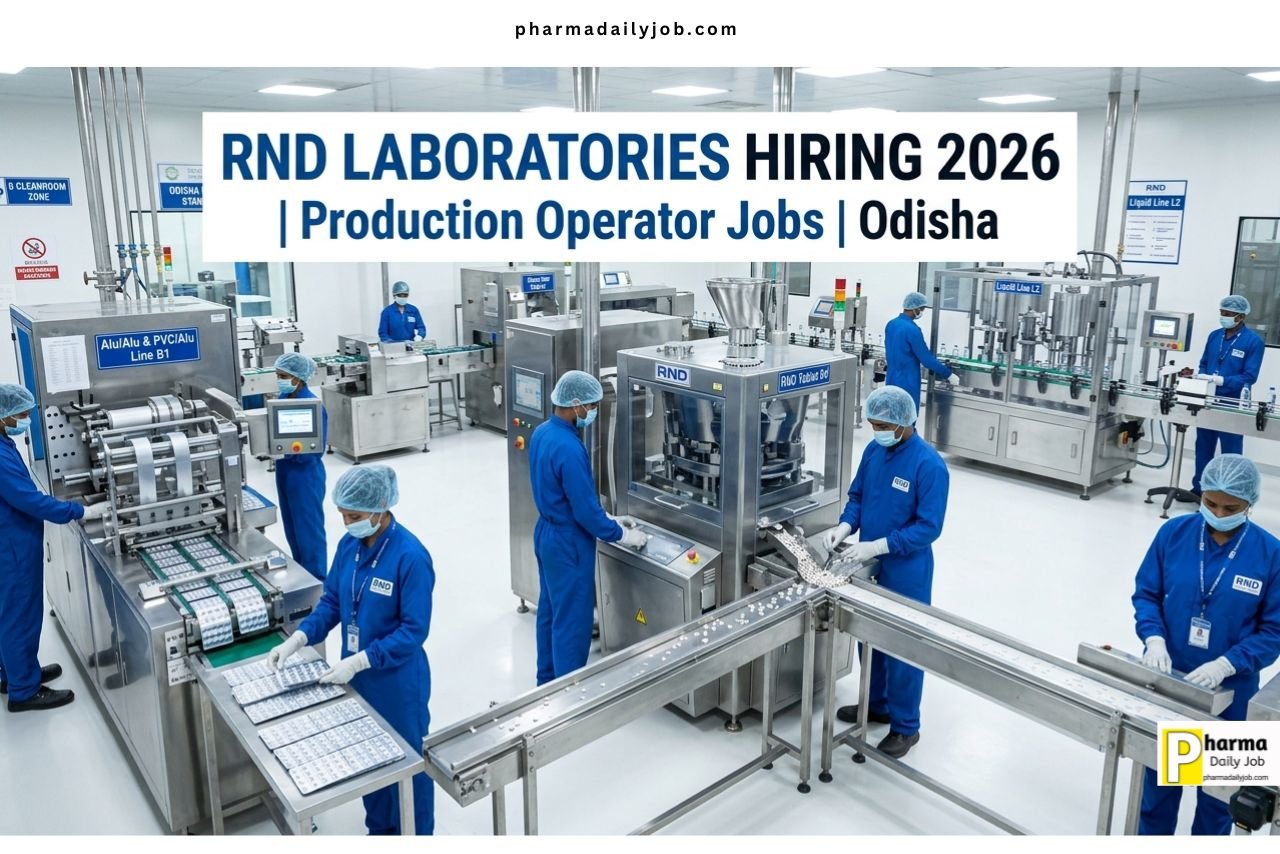 RND Laboratories Hiring 2026