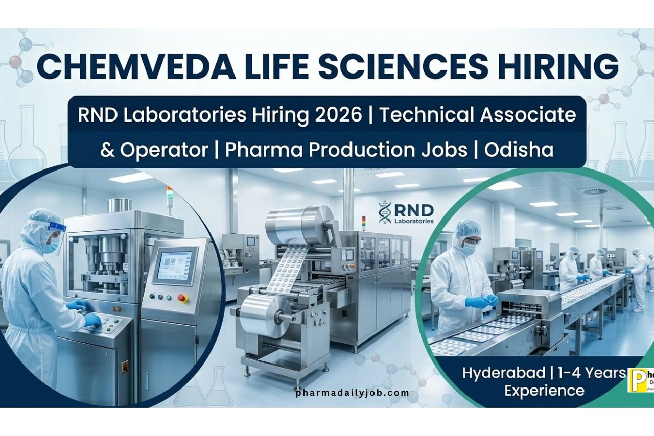 RND Laboratories Hiring