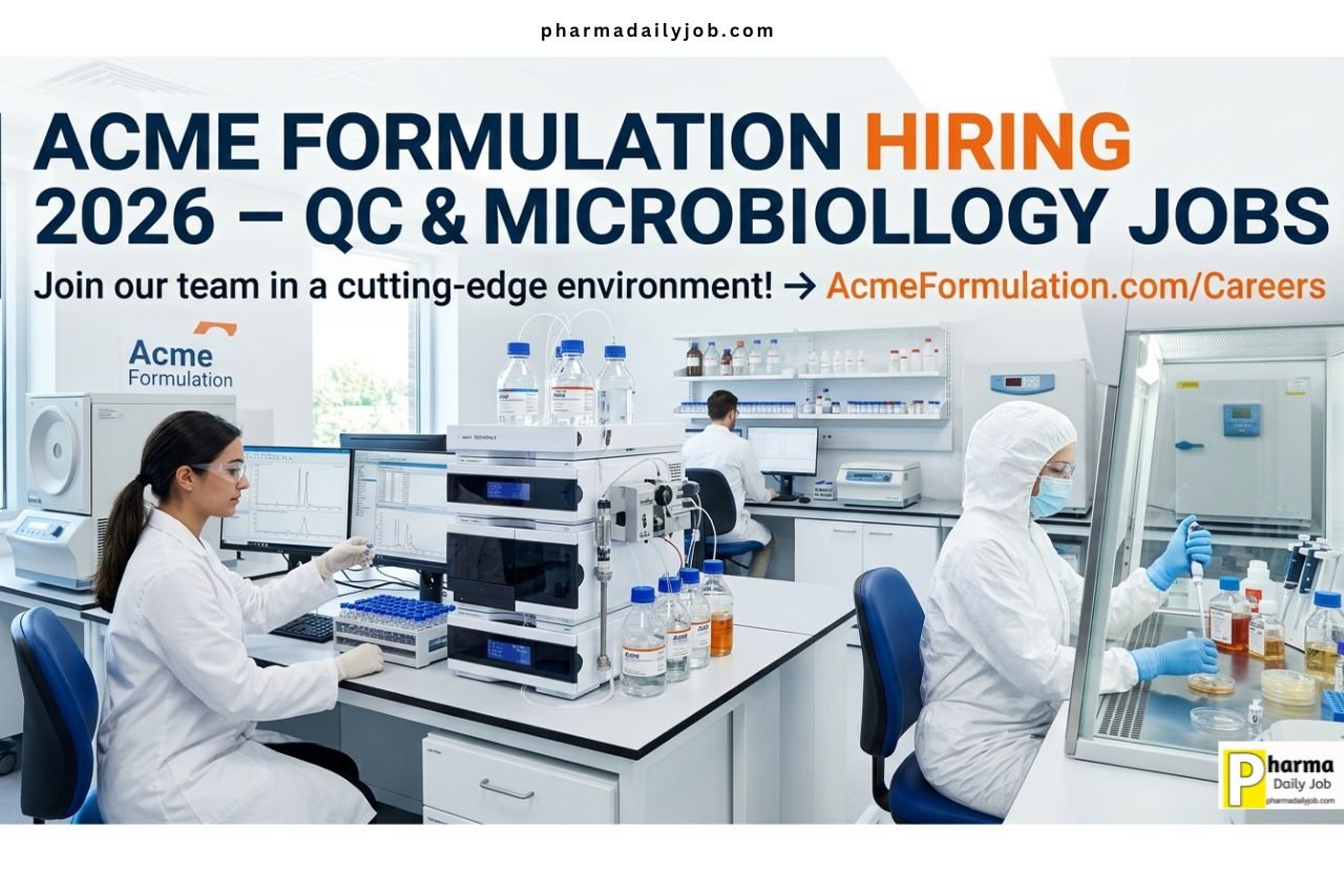 Acme Formulation Hiring 2026