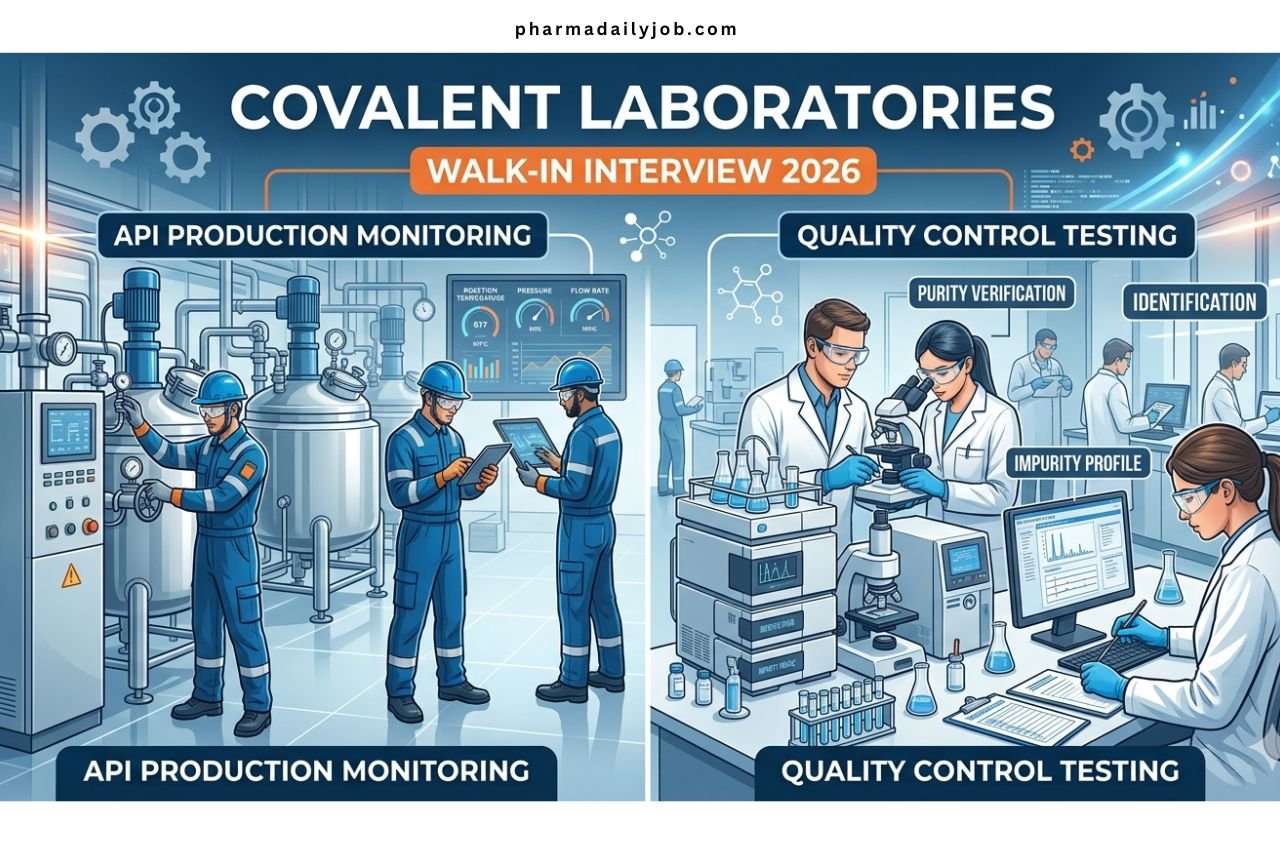 Covalent Laboratories Walk-in Interview 2026