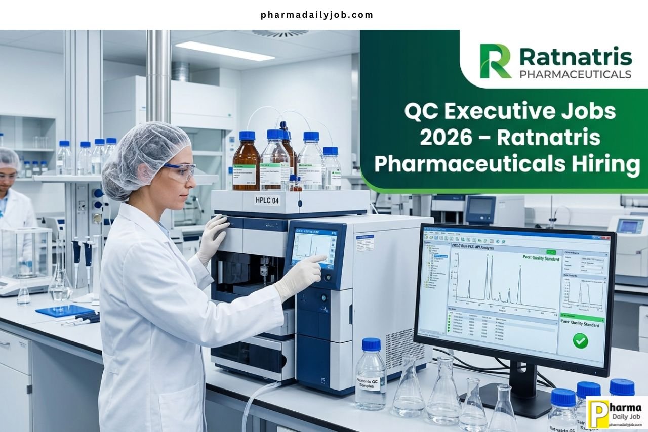 QC Executive Jobs in India 2026