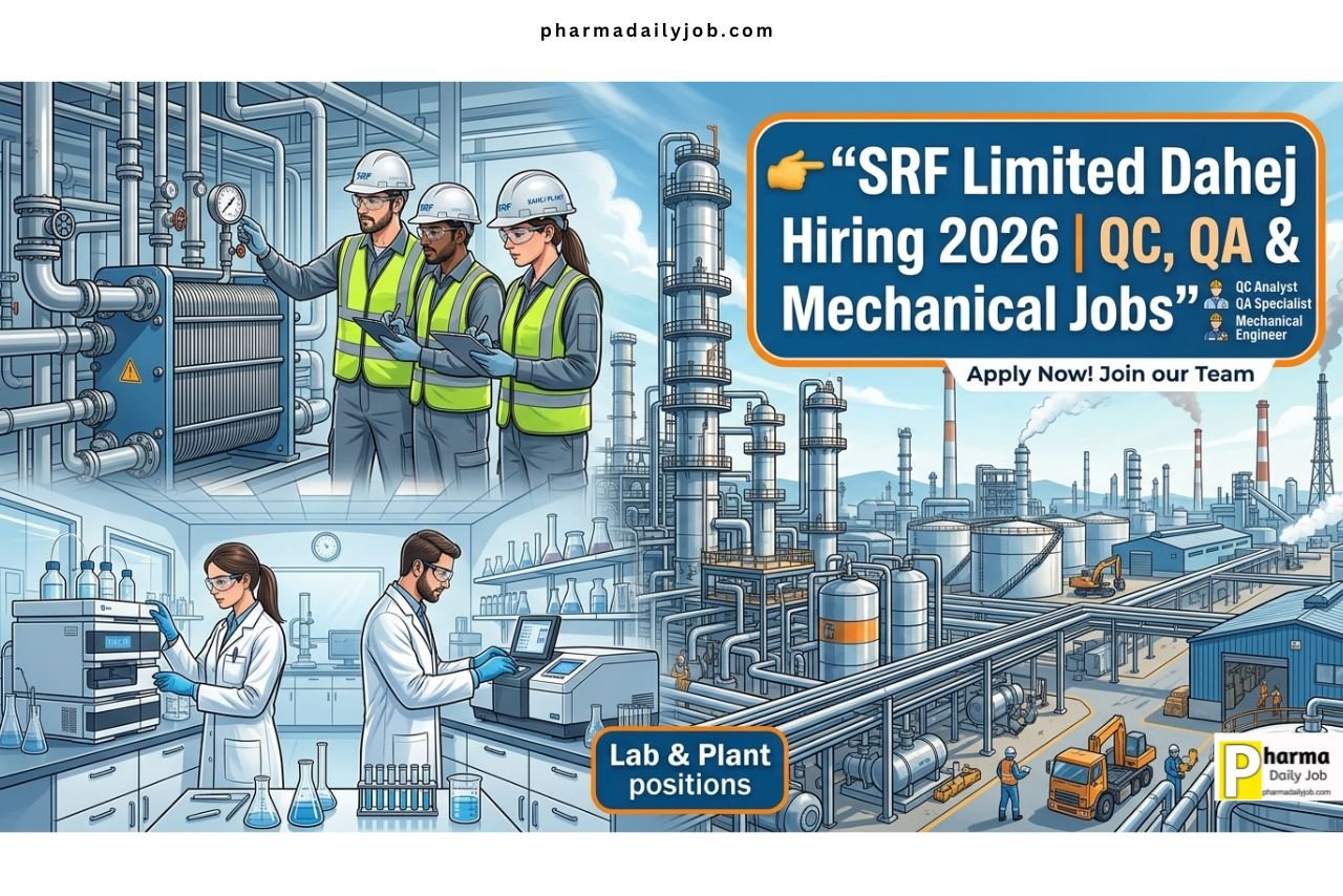 SRF Limited Dahej Hiring
