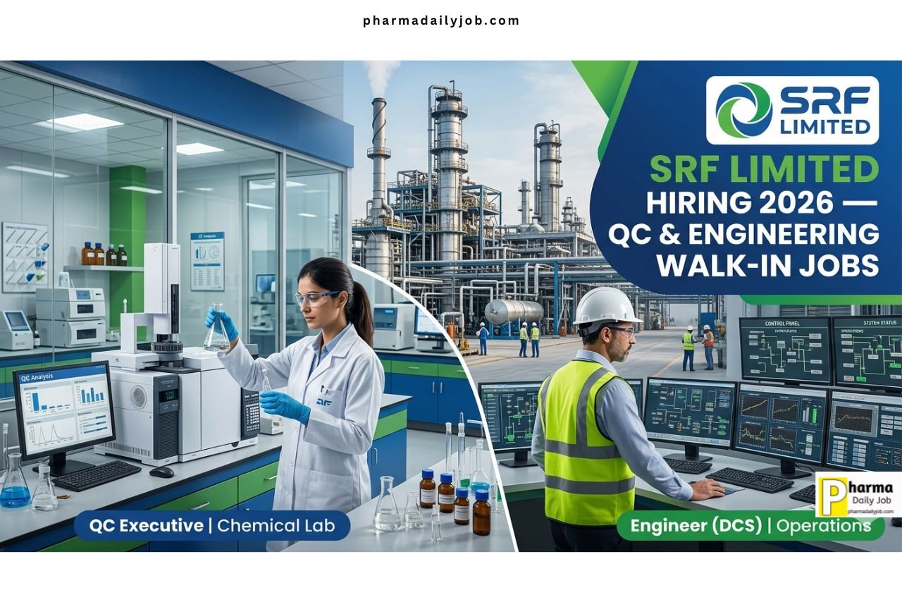 SRF Limited Hiring 2026