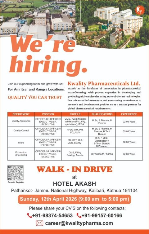 Kwality Pharmaceuticals