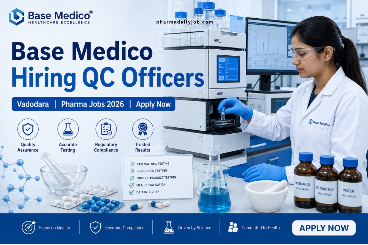Base Medico Hiring Quality Control Officers