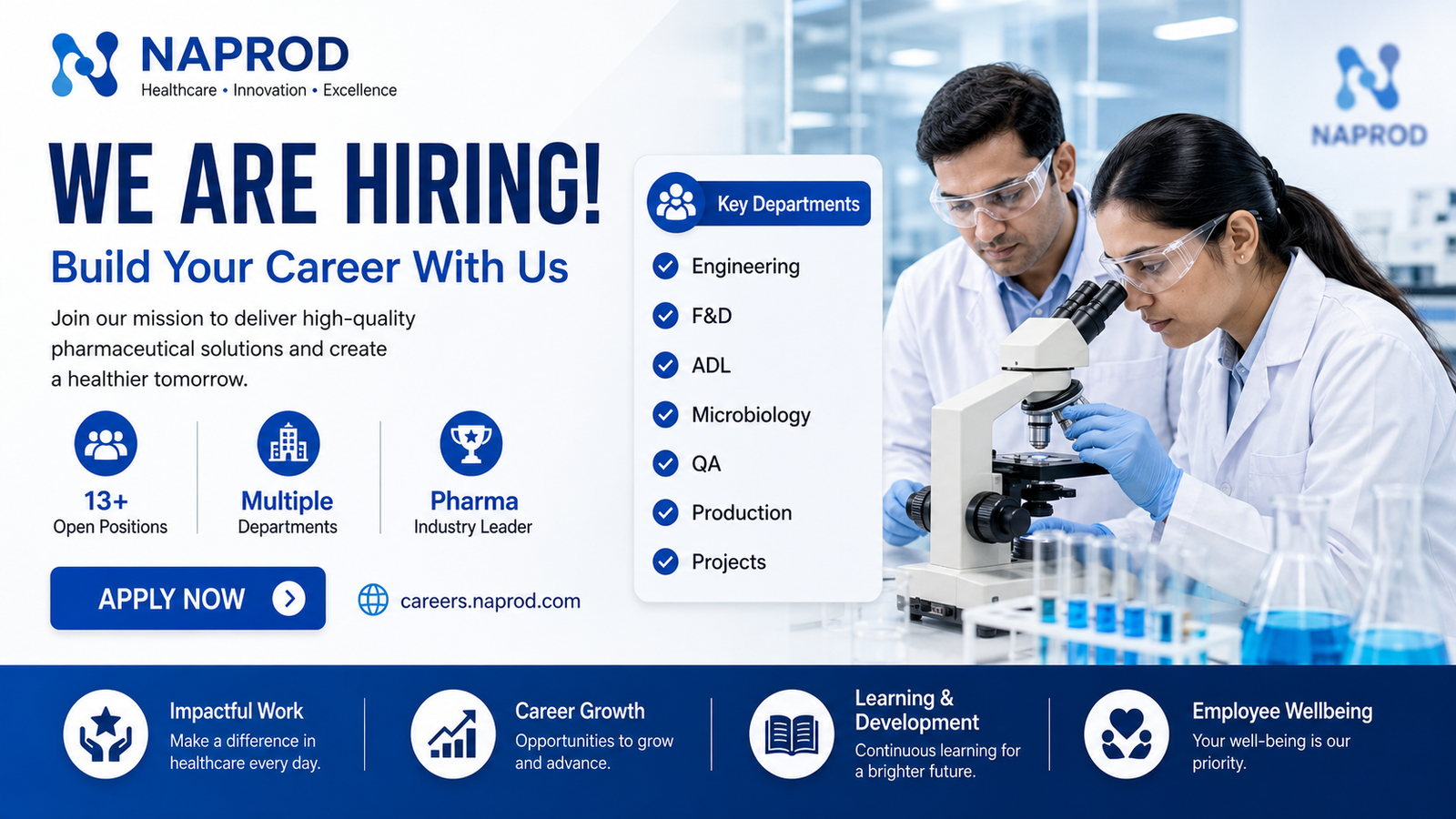 NAPROD Pharma Jobs 2026