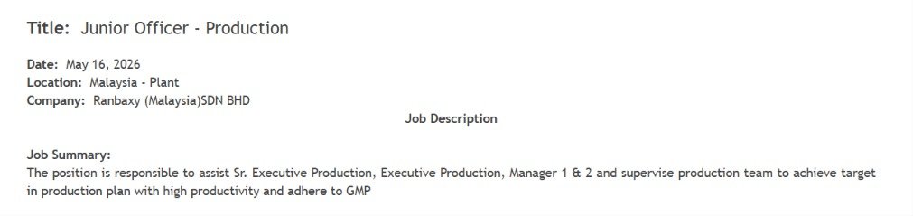 Ranbaxy (Malaysia)