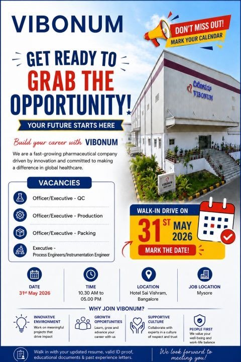 Vibonum Walk-In Interview 2026