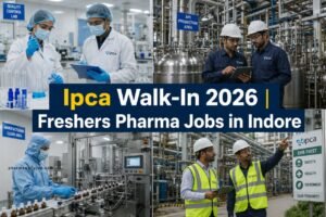 Ipca Laboratories Walk-In Interview