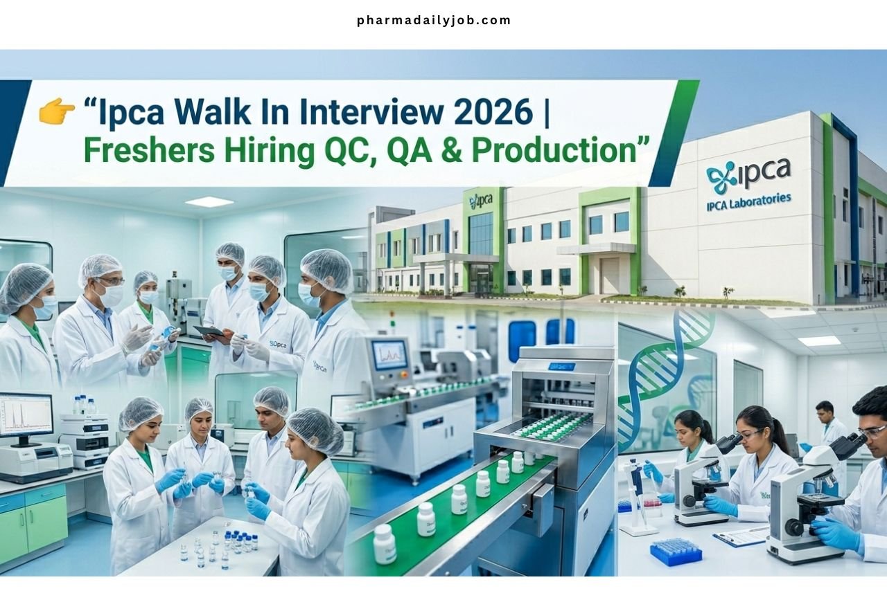 Ipca Walk In Interview