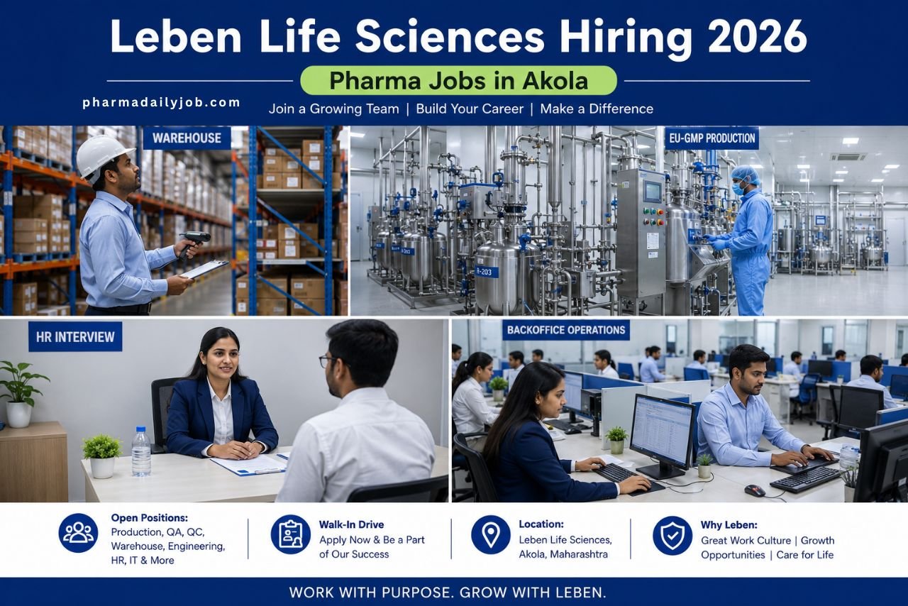 Leben Life Sciences Recruitment 2026