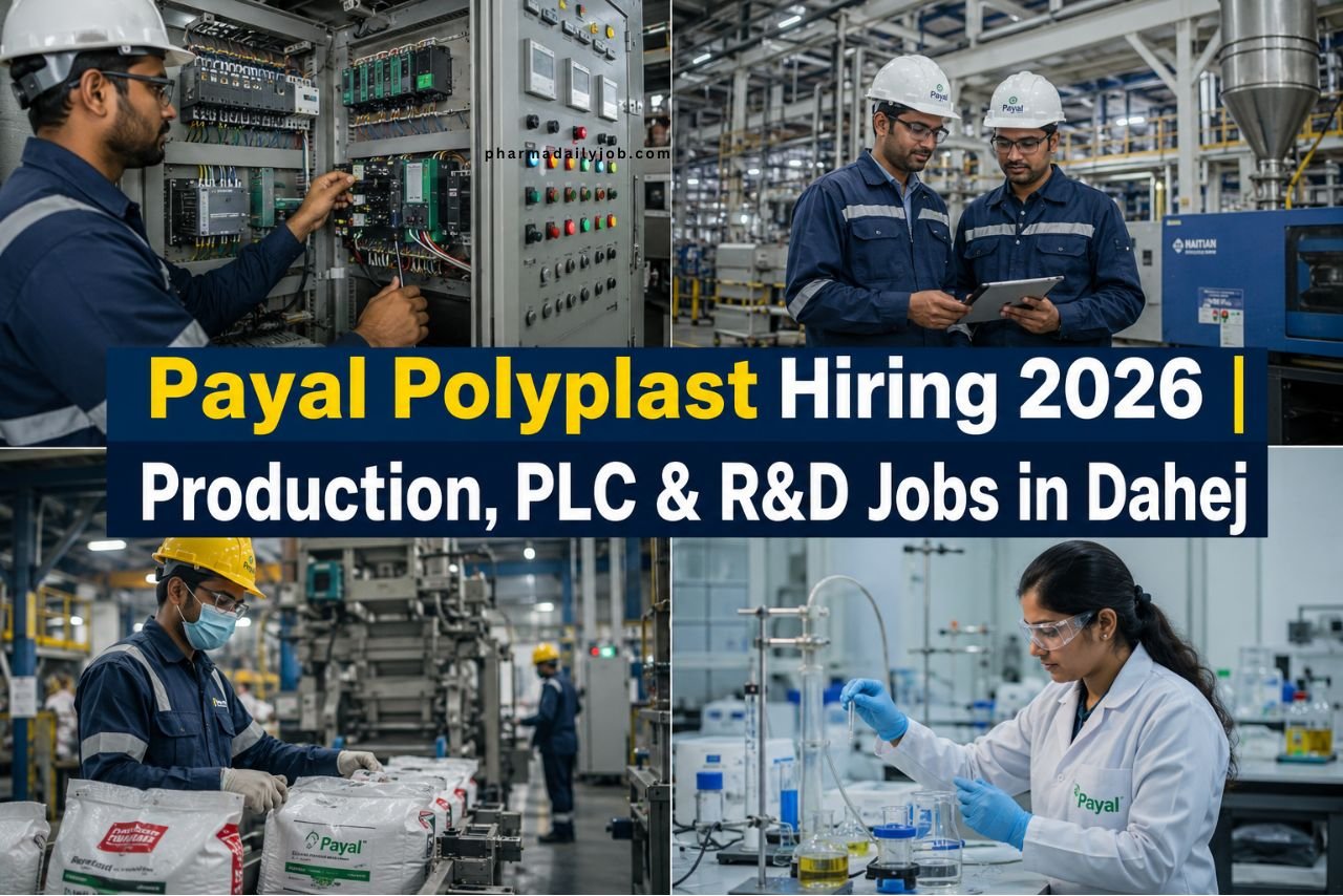 Payal Polyplast Hiring 2026