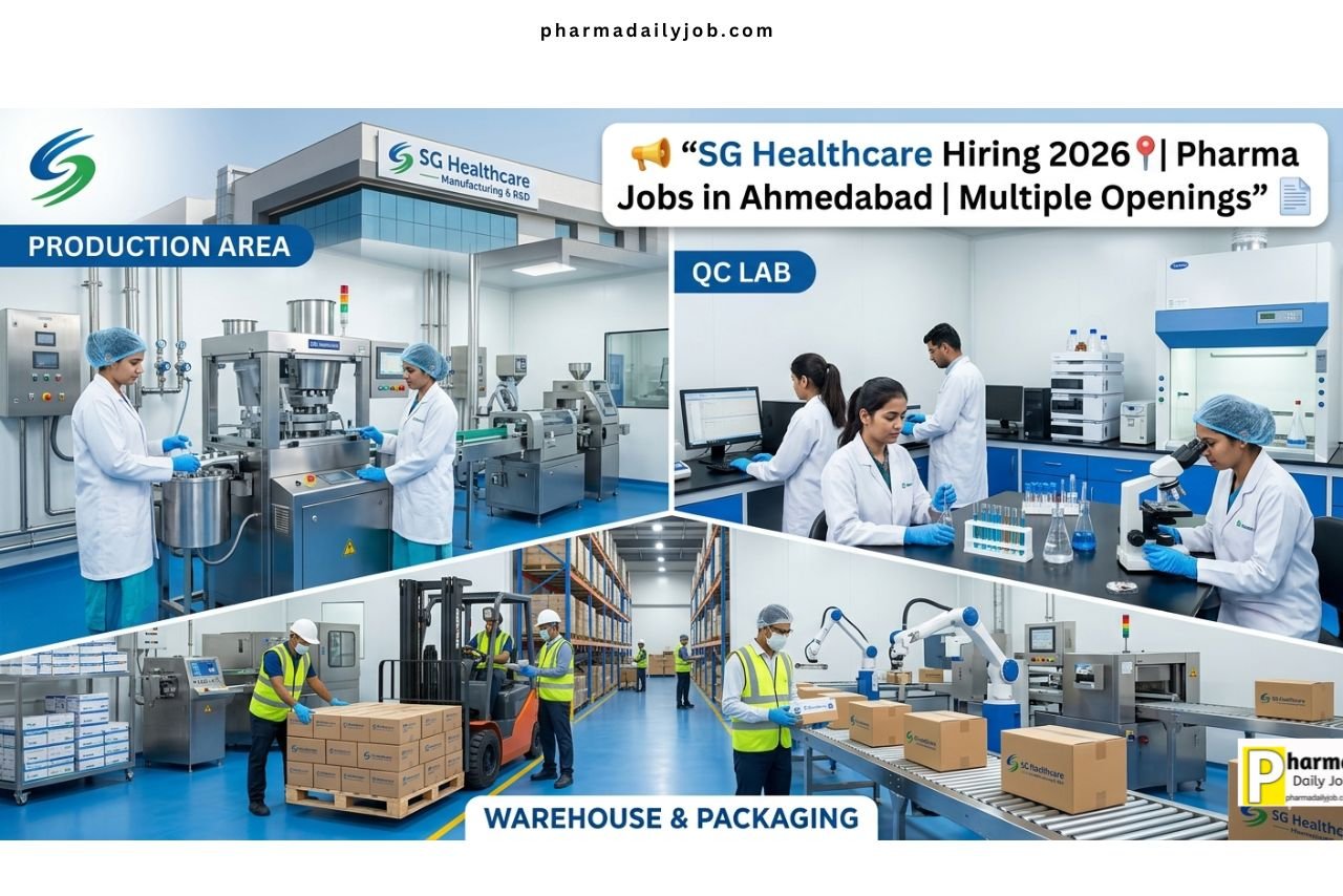 SG Healthcare Private Limited Latest Vacancy 2026
