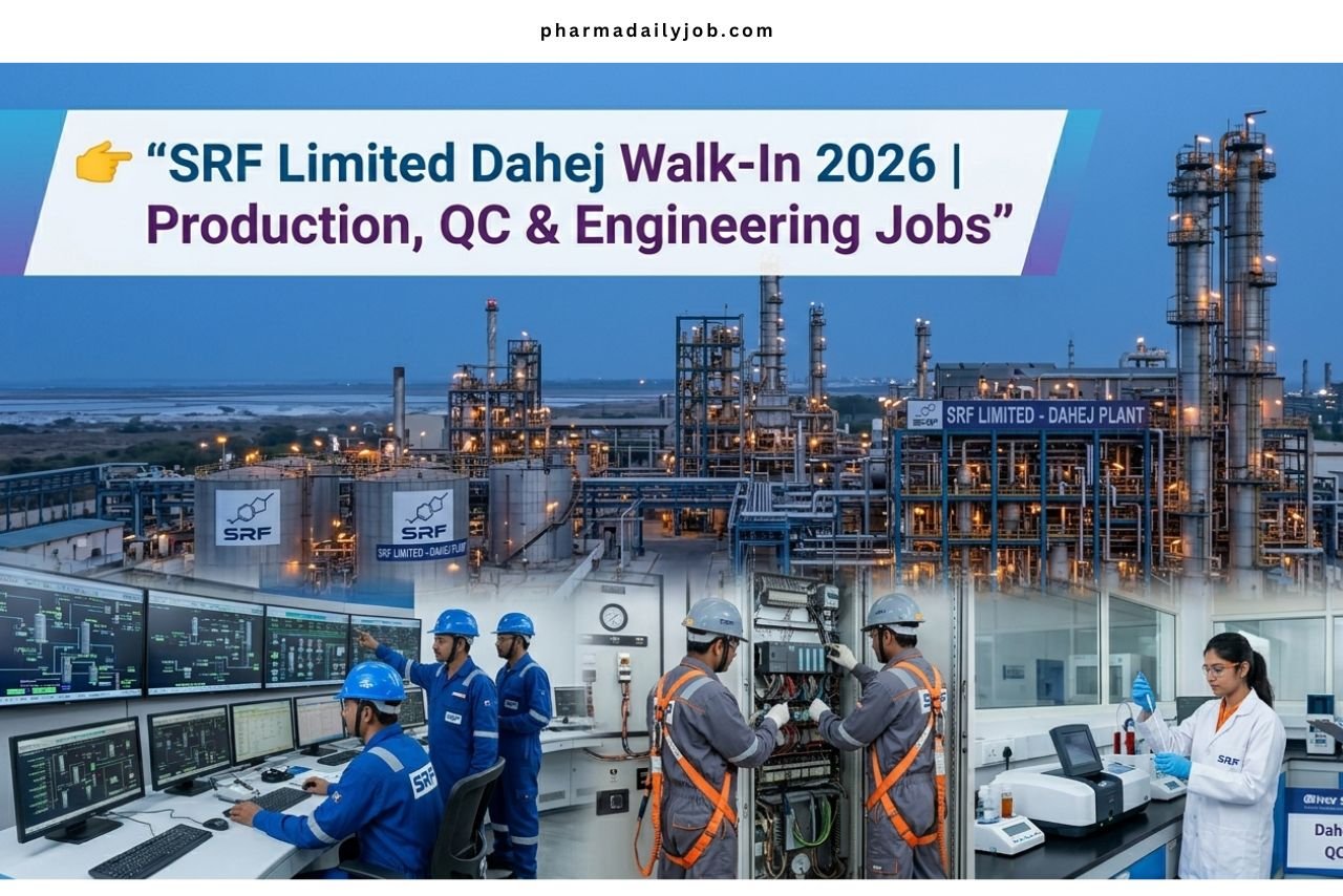 SRF Limited Dahej Walk-In 2026