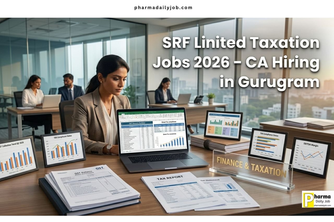 SRF Limited Taxation Jobs