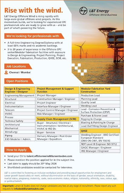 L&T Energy Hiring 2026