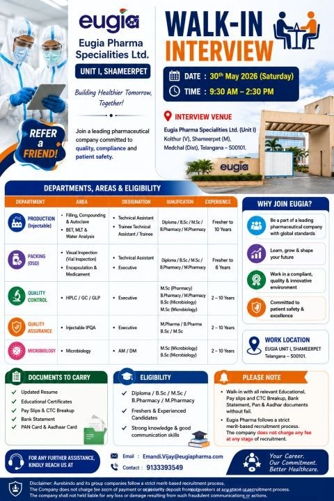 Eugia Pharma