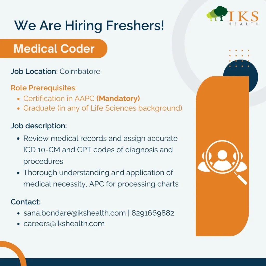 IKS Health Hiring Freshers 2026