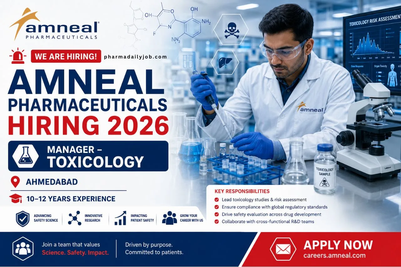 Amneal Pharmaceuticals Hiring 2026