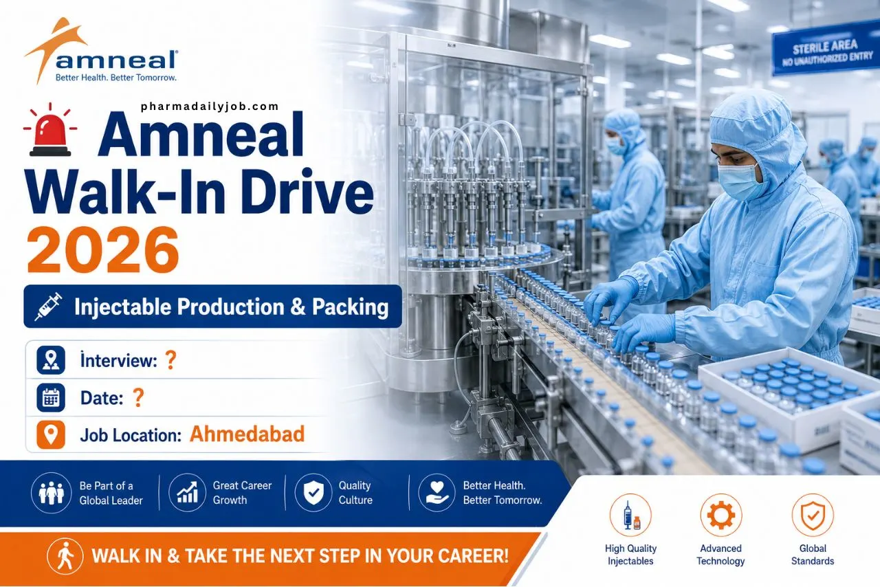 Amneal Pharmaceuticals Walk-In Drive 2026