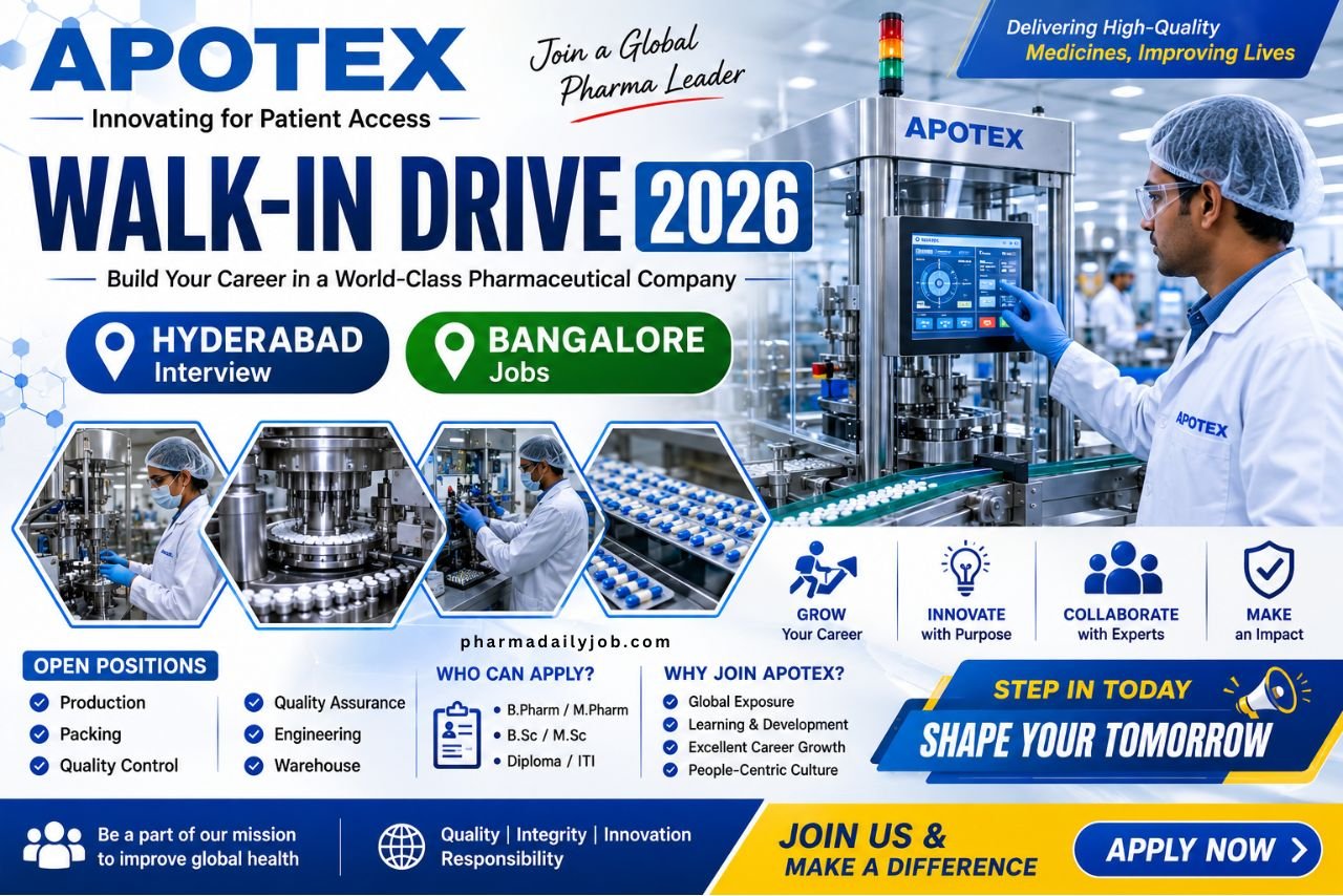 Apotex Walk-In Drive 2026