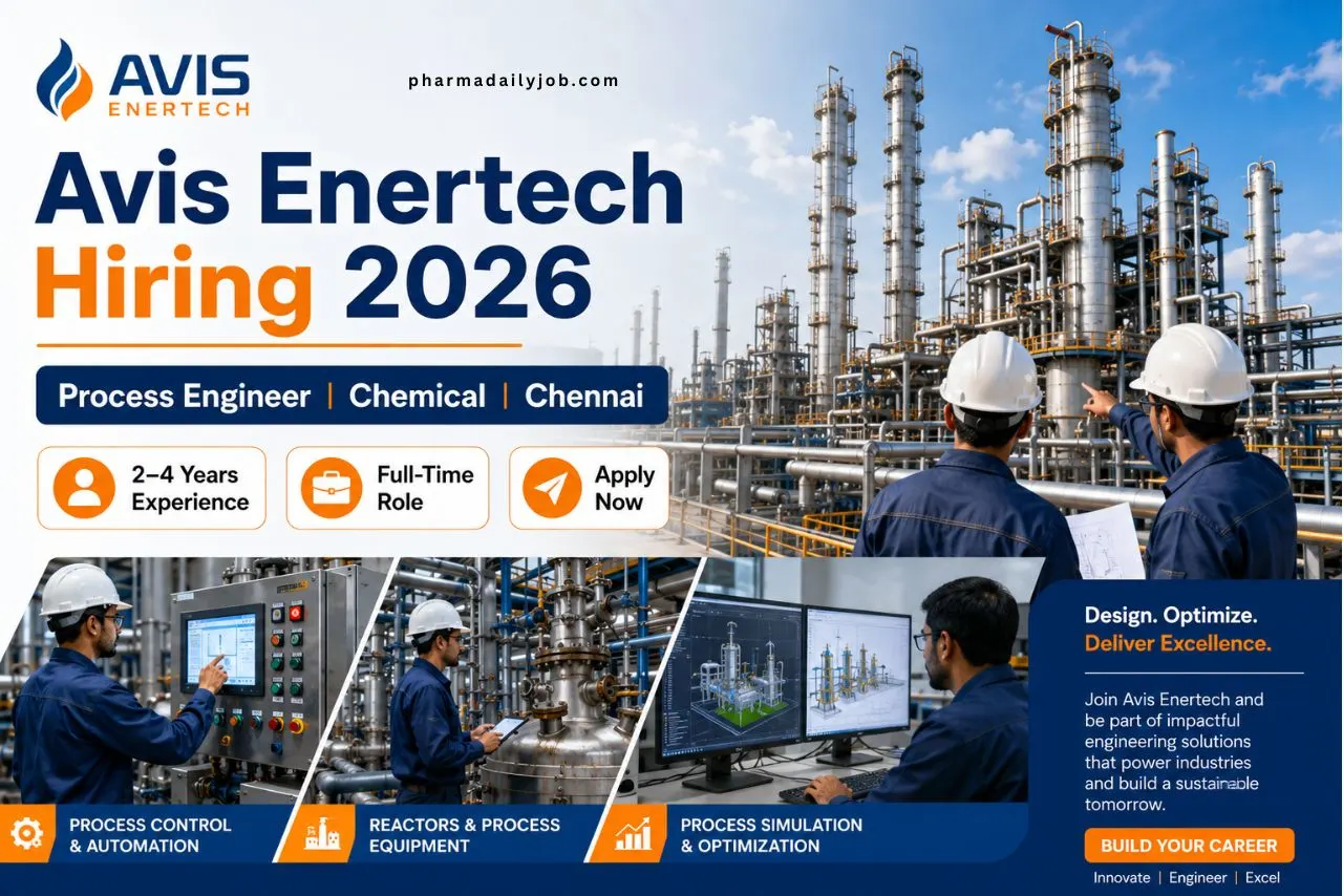 Avis Enertech Process Engineer Job