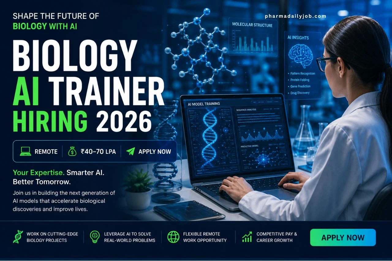 Biology AI Trainer Remote Job 2026