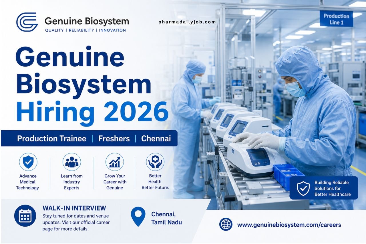 Genuine Biosystem Hiring 2026
