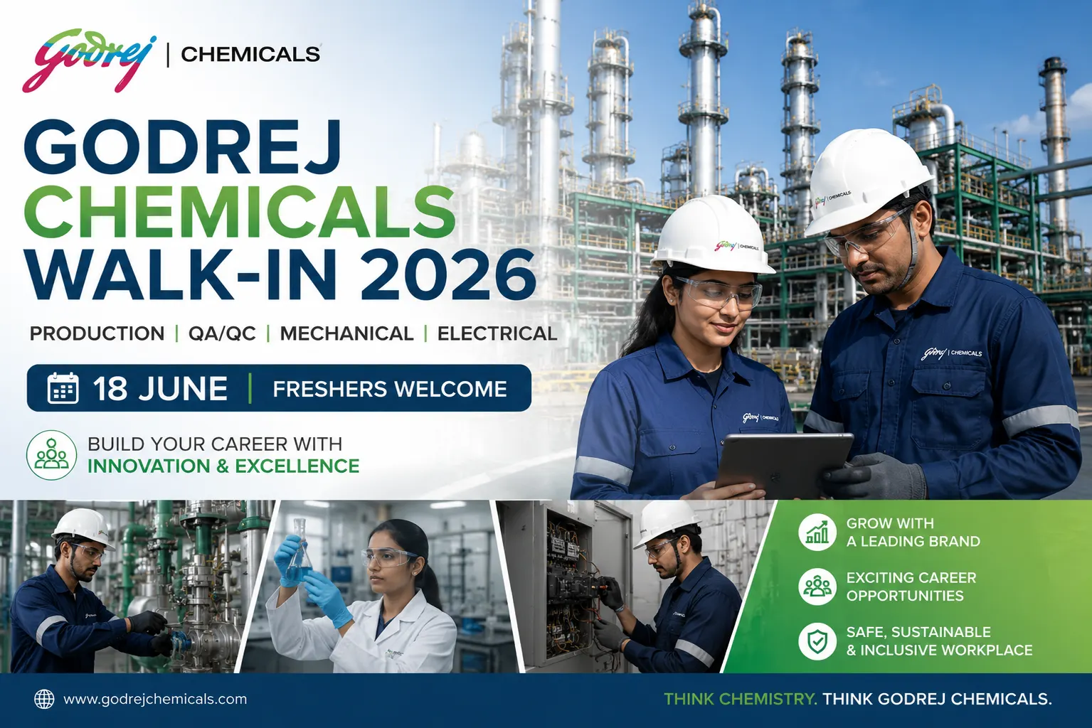 Godrej Chemicals Walk-In Drive