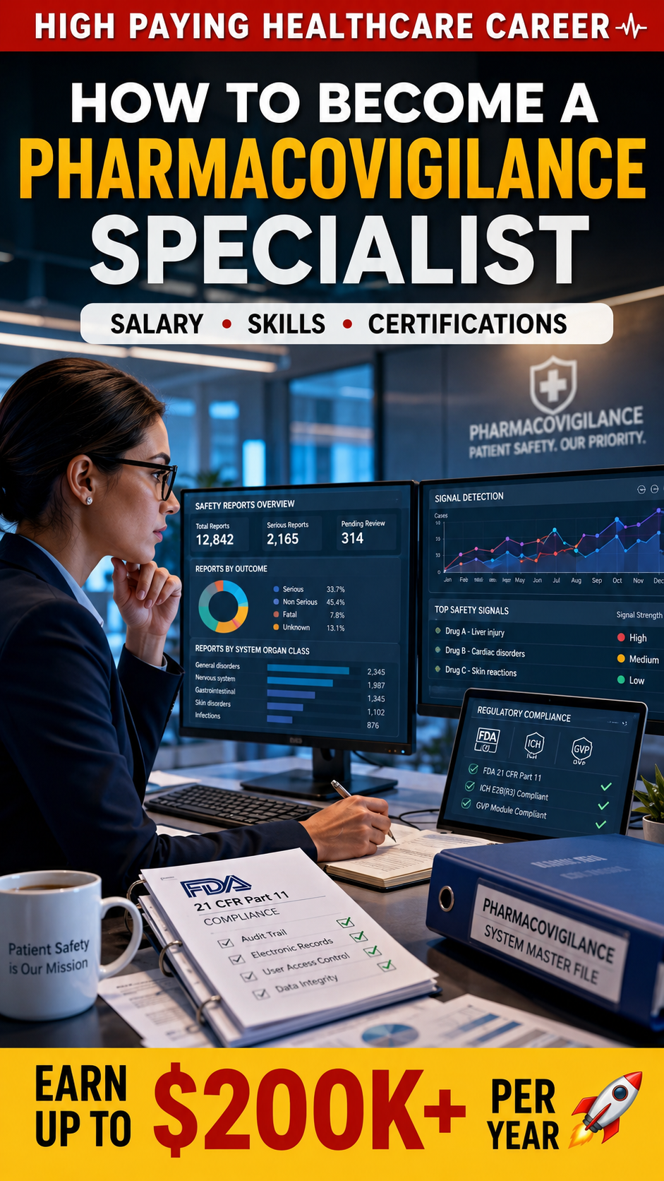 HOW TO BECOME A PHARMACOVIGILANCE SPECIALIST