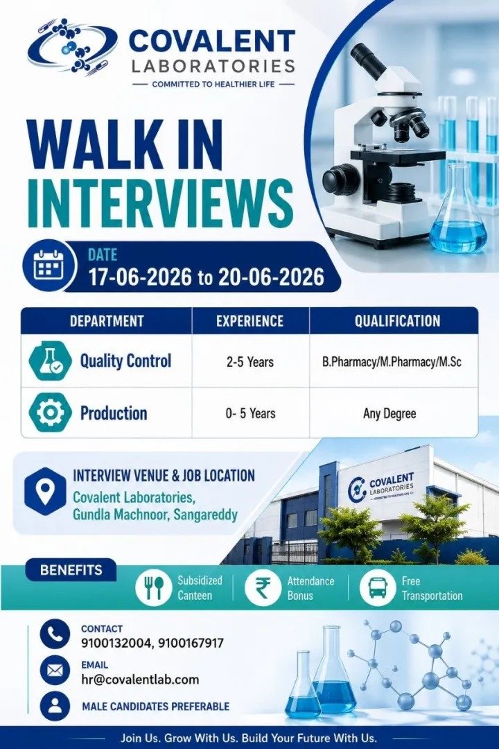 Covalent Laboratories Walk-In Interview 202