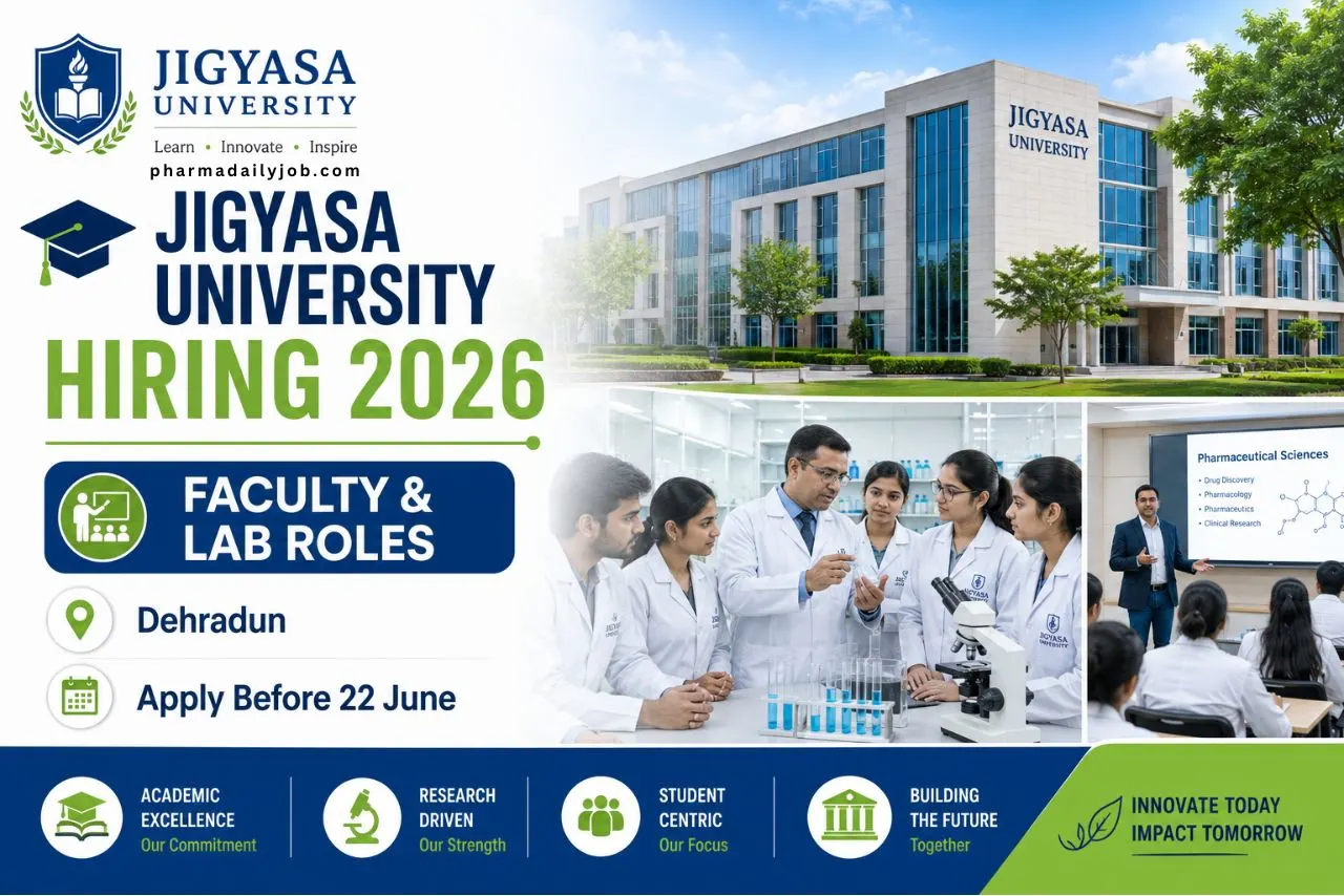 Jigyasa University Hiring 2026