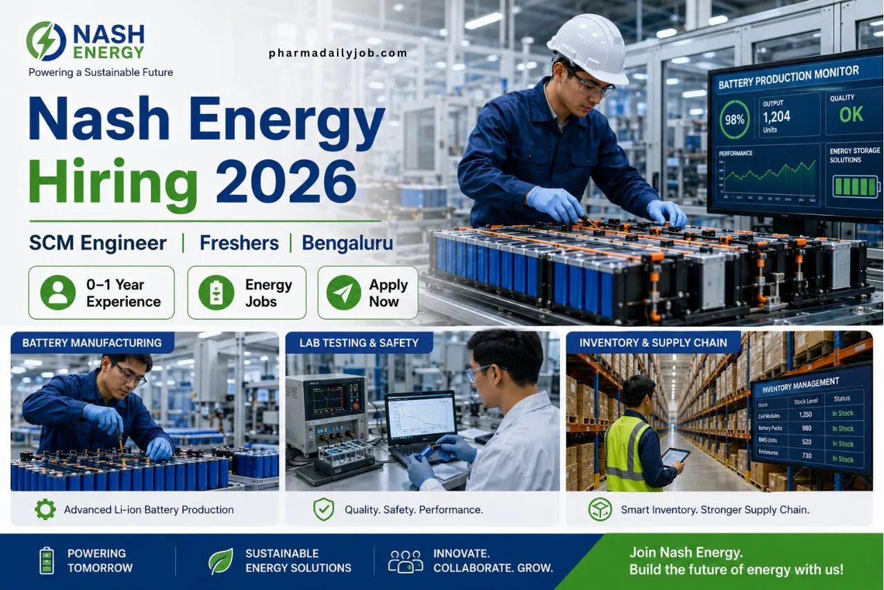 Nash Energy Recruitment 2026