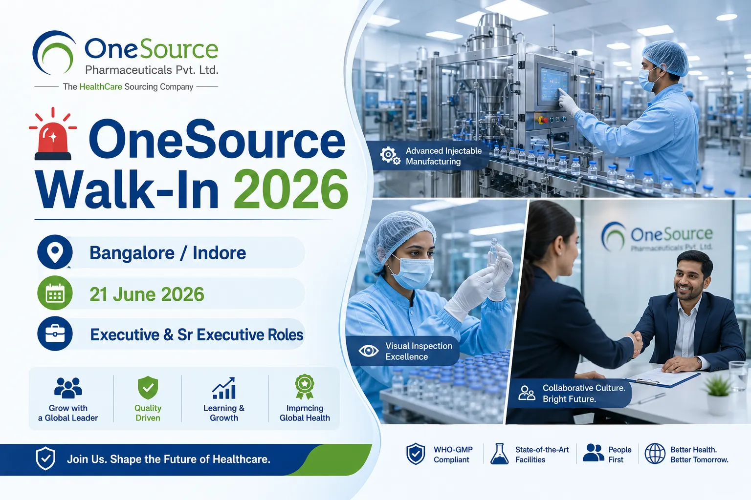 OneSource Specialty Pharma Walk-In Interview 2026