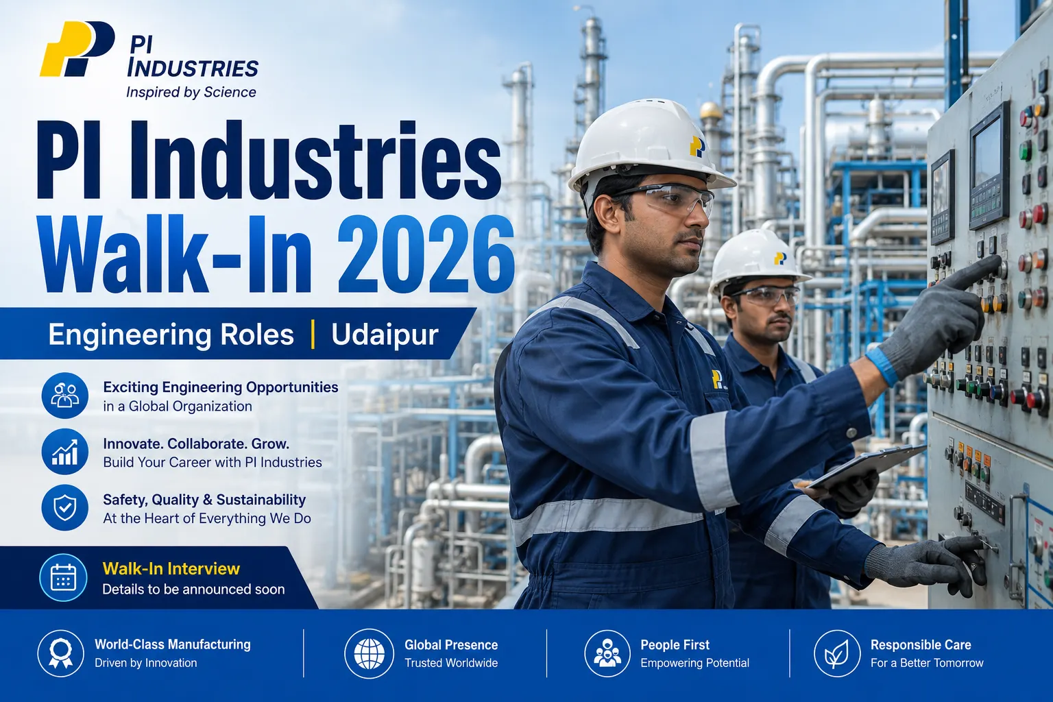 PI Industries Walk-In Interview 2026