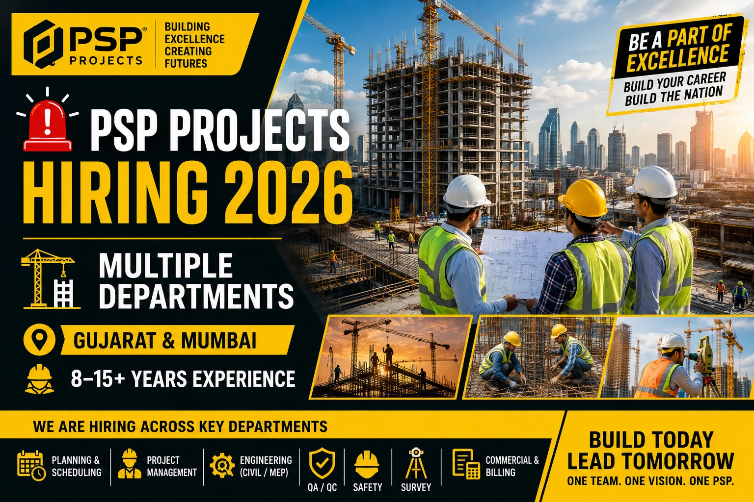 PSP Projects Hiring 2026